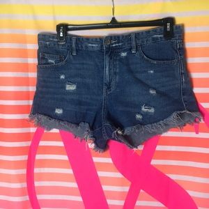 Free People Jean Shorts